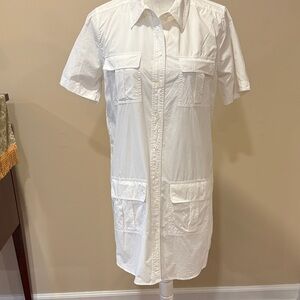 Equipment White Mini Dress